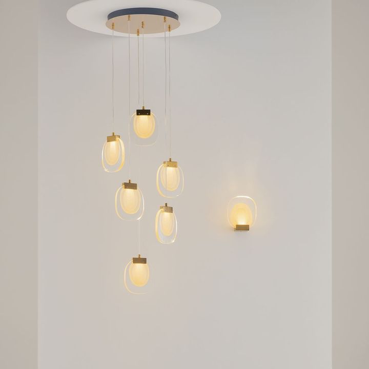 Подвесной светодиодный светильник Maytoni Modern Biology MOD367PL-L18BBSK