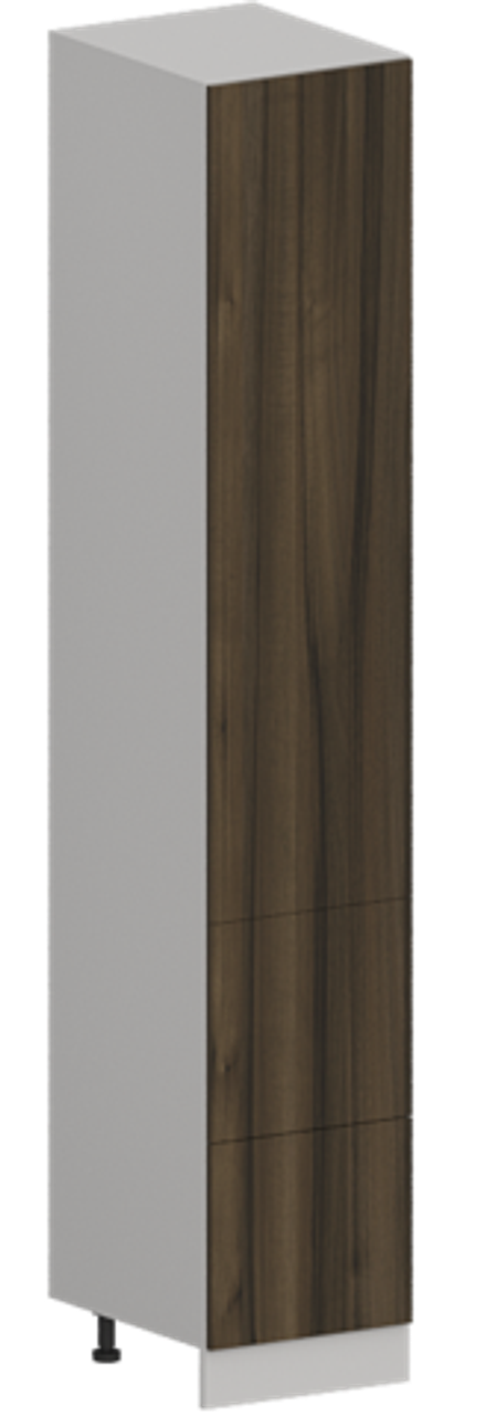 Кухня Модуль ШП2Я 400 Белый / Орех Миланский