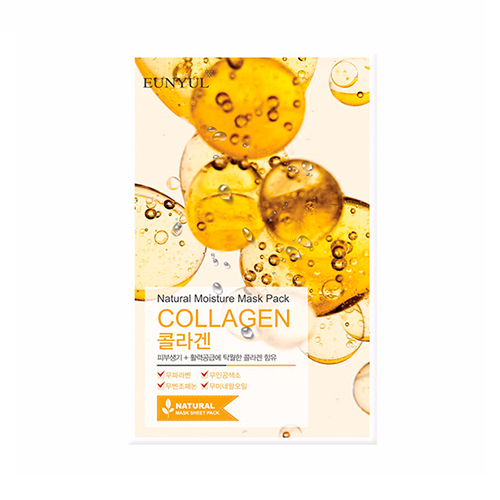Маска с коллагеном Eunyul Natural Moisture Mask Pack Collagen 5шт