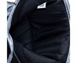 Перчатки боксерские Clinch Kids сине-серебристые C127