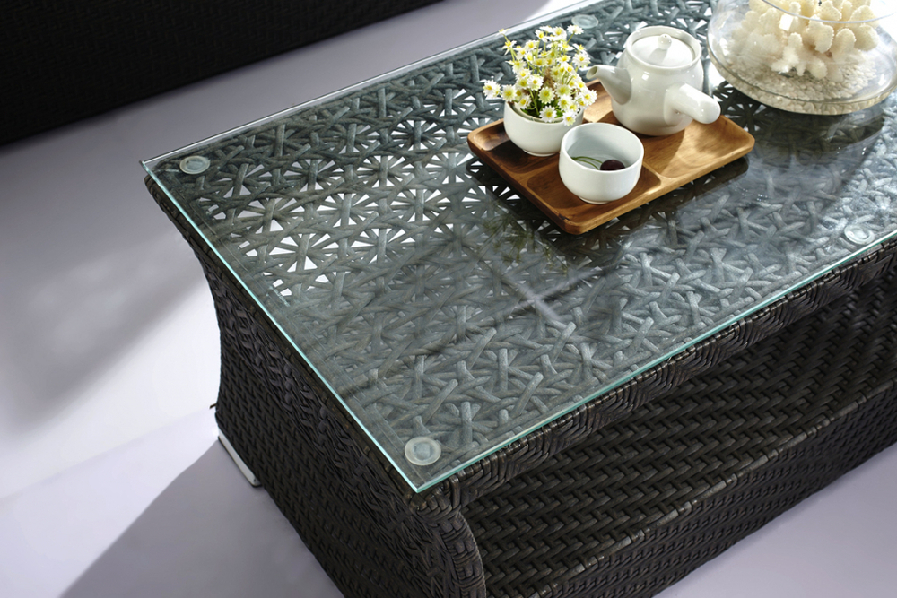 Лаунж-набор мебели Tagliamento Fiore, антрацит, бежевый