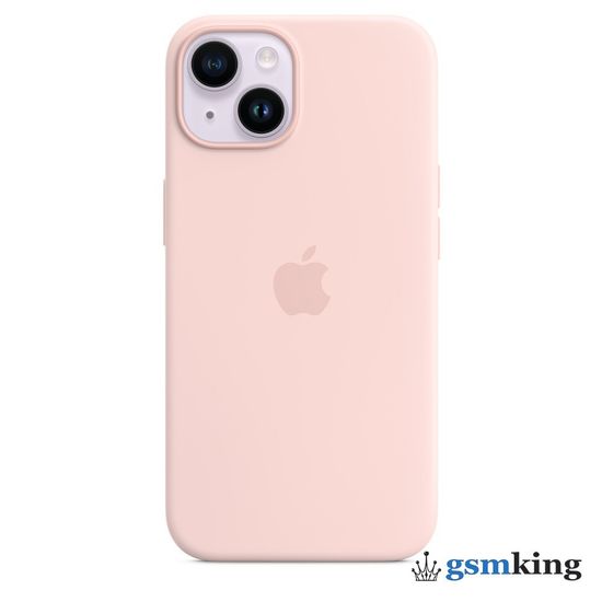 Apple Silicone Case with MagSafe iPhone 14 Chalk Pink (Розовый) MPRX3ZM/A