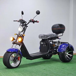 Электроскутер CITY COCO TRIKE GT X12 Grand, трицикл, 3000 Вт, красный, 60В, 20Ач