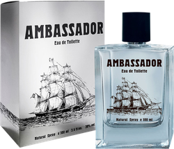Genty туалетная вода Ambassador, 100 мл