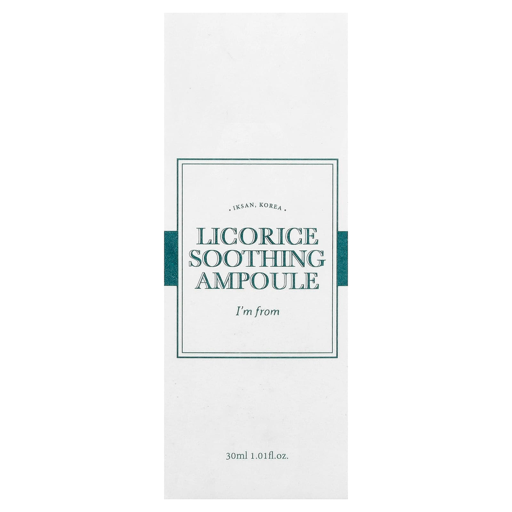 I'm From, Успокаивающая ампула с солодкой, 30 мл (1,01 жидк. унц.)