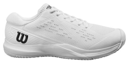 Мужские кроссовки теннисные Wilson Rush Pro Ace - white/white/black