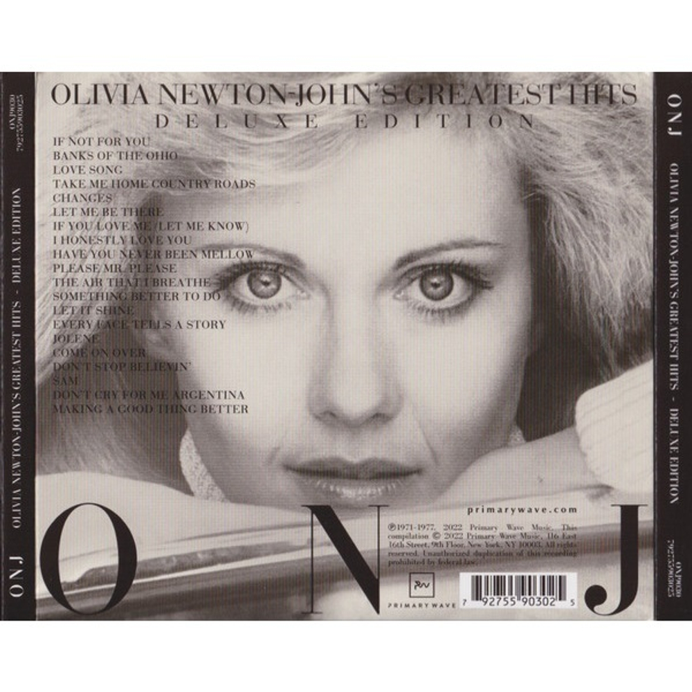 Olivia Newton-John / Olivia Newton-John's Greatest Hits (Deluxe Edition)(CD)