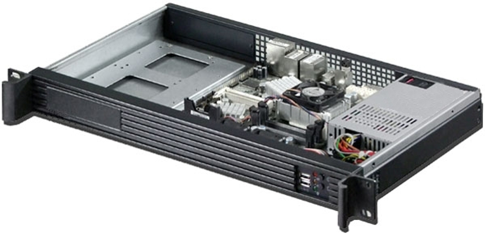 Корпус серверный 1U Procase UM125-FD-B-0