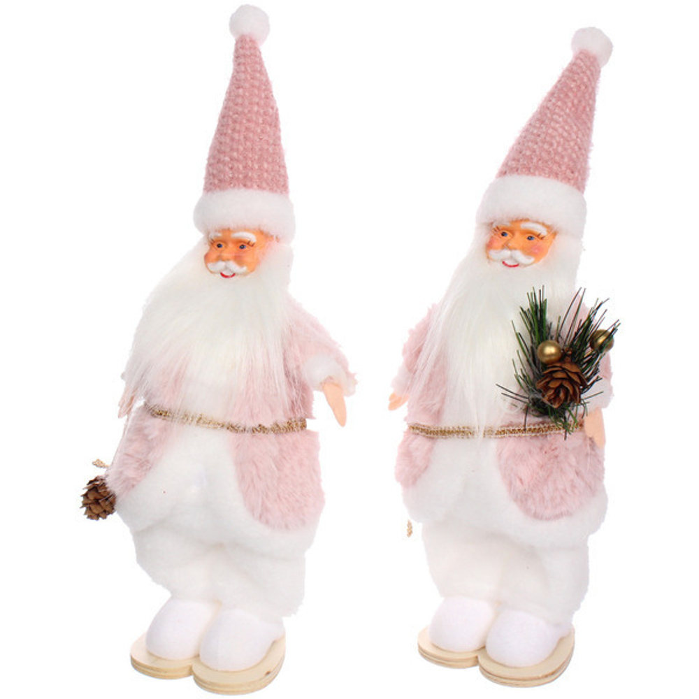 Дед Мороз «Сказочный костюм» 30 см (в ассортименте), Розовый