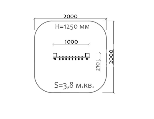 Развивающий элемент Металофон 28013