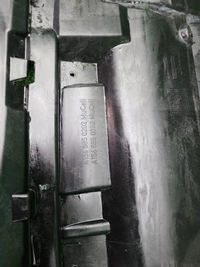 Пыльник переднего бампера Mercedes GLA X156 13-20