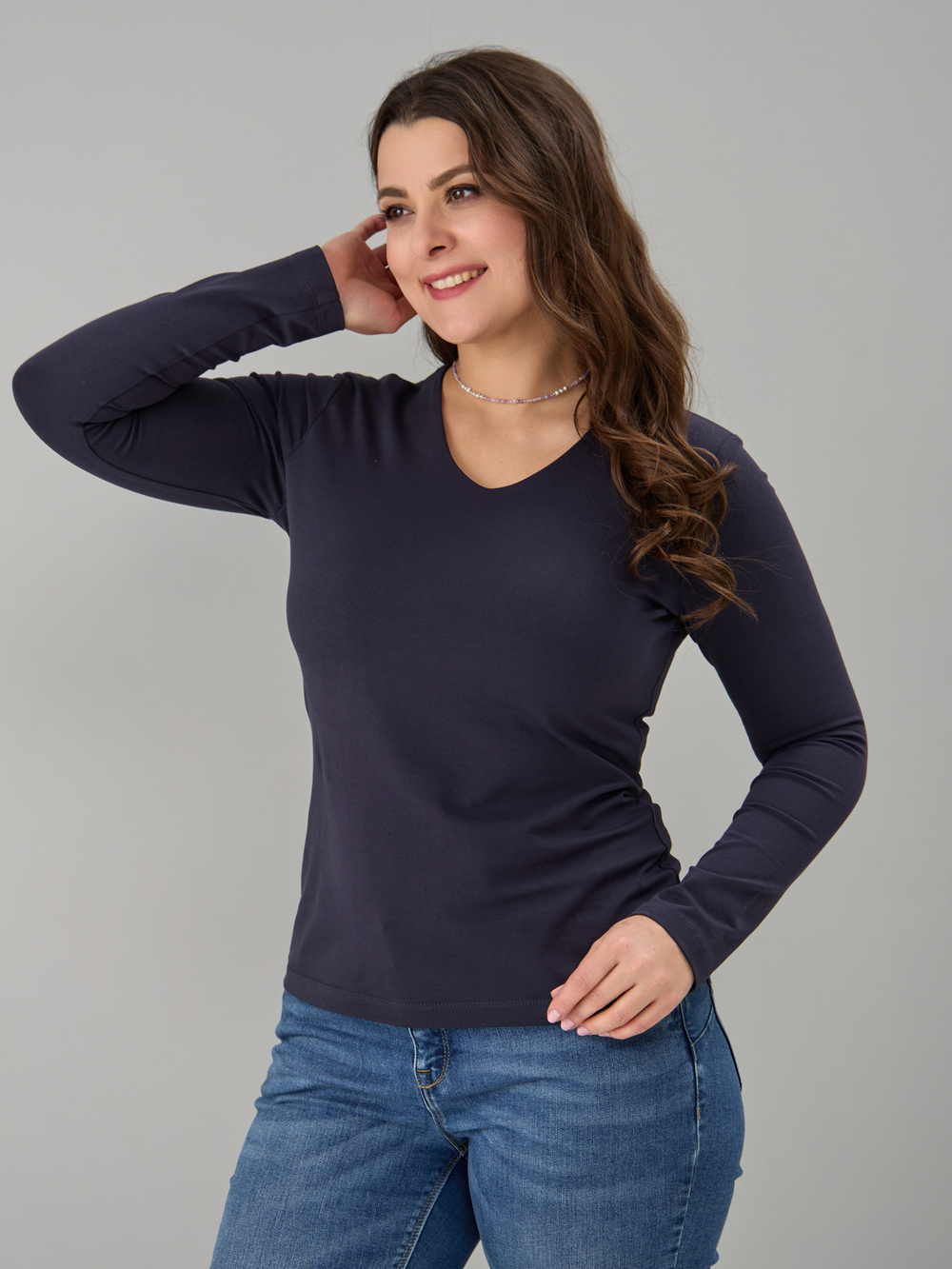 Лонгслив ЛНкл-080/антрацит