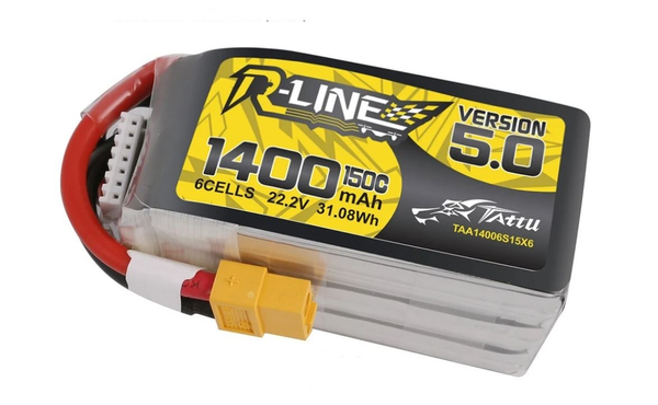 Аккумулятор Tattu R-Line V5.0 1400мАч 6S