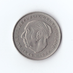 Германия 2 марки 1970 г Теодор Хесс UNC