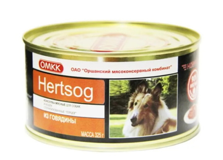 Корм для собак и кошек "Герцог" 325г. ОМКК