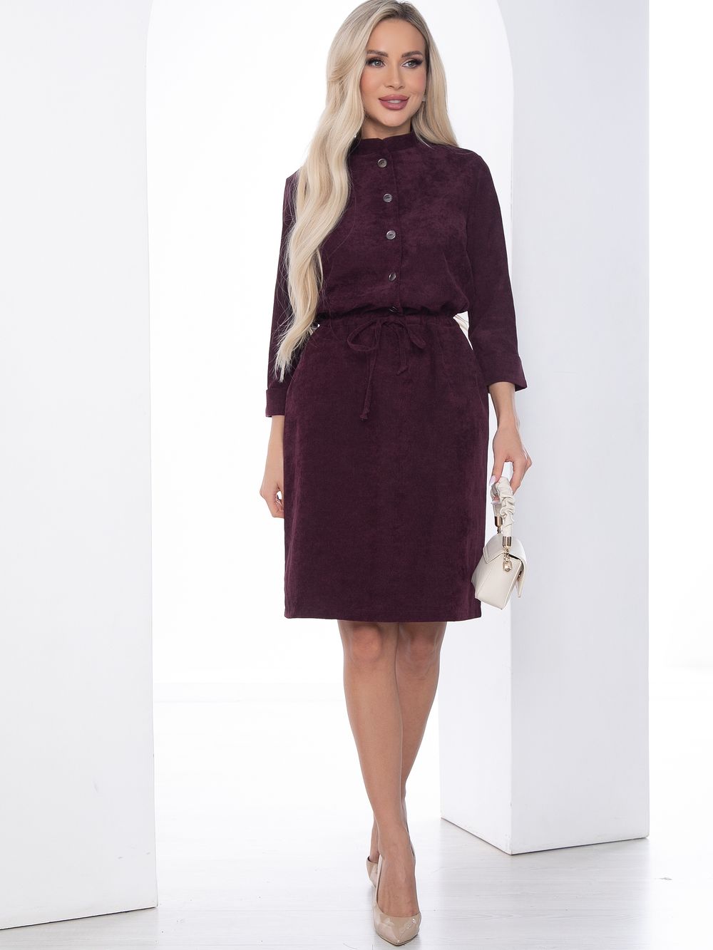 Платье Сафари (бордо) П0783 LT Collection (Акция)