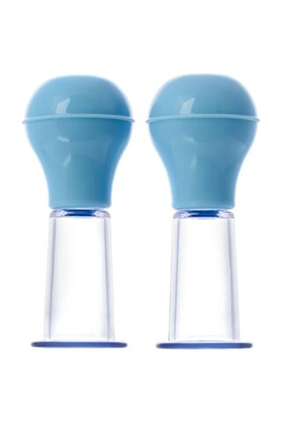 Набор для стимуляции сосков Nipple Pump Set - Size L (Цвет: прозрачный)