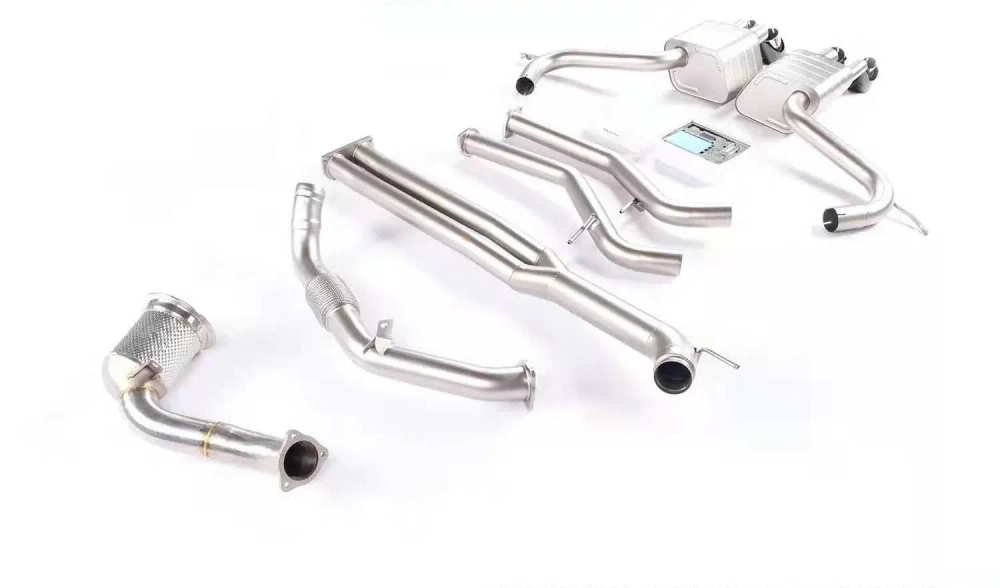 Спортивная выхлопная система с заслонками для Porsche Panamera 971 (короткая и длинная база) 2017+ 3.0TПорш Панамера