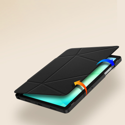 Складной чехол книжка от Dux Ducis для планшета Samsung Galaxy Tab A9 Plus и Tab 11 Plus, серия Vers Series Case, с магнитным держателем Pencil