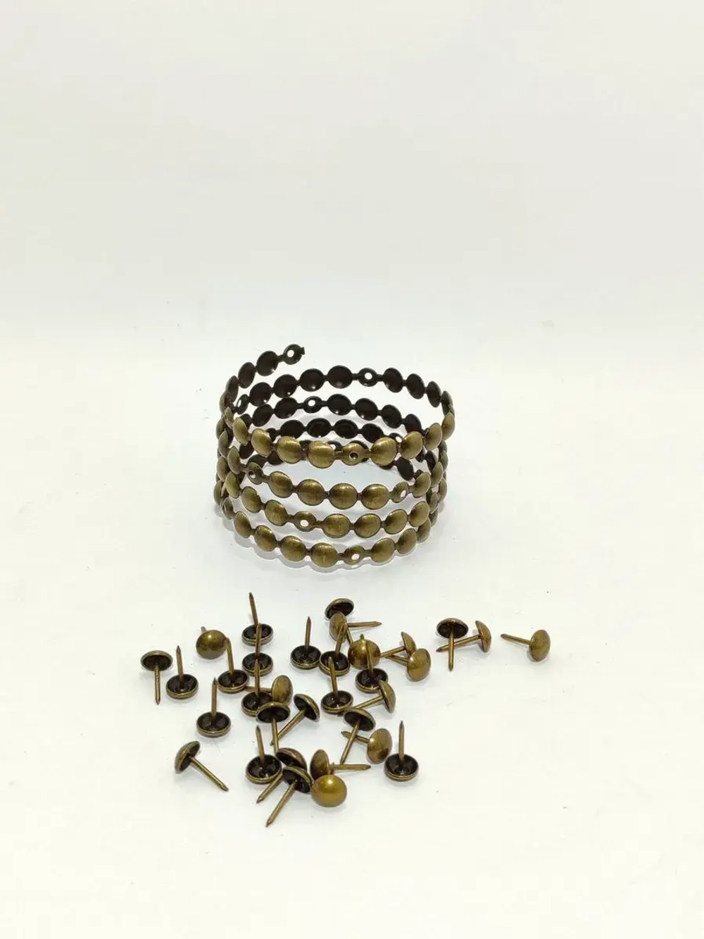 Молдинги для мебели "Античное Золото" гвоздевая лента