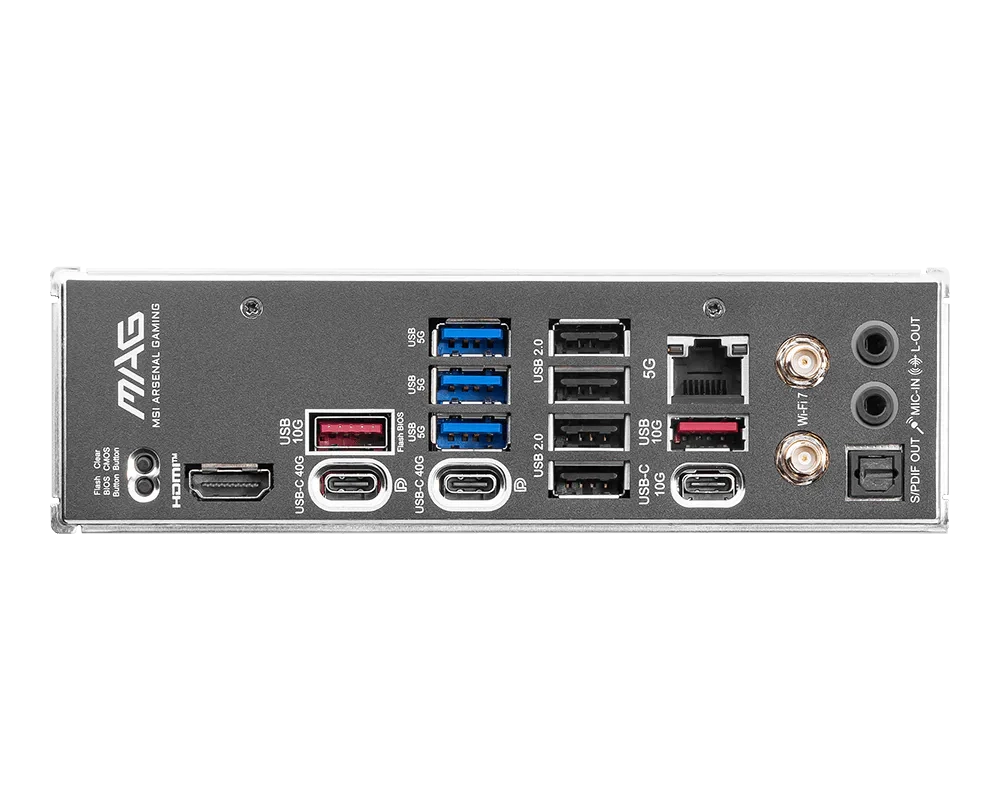 Материнская плата MSI MAG X870E TOMAHAWK WIFI AM5 4xDDR5 4xSATA3 RAID 4xM.2 HDMI 3xType-C ATX