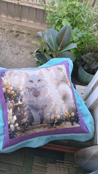 КОШЕЧКА ПРИНЦЕССА, купон 32 см 100% хлопок, Handmade Fabrics 4