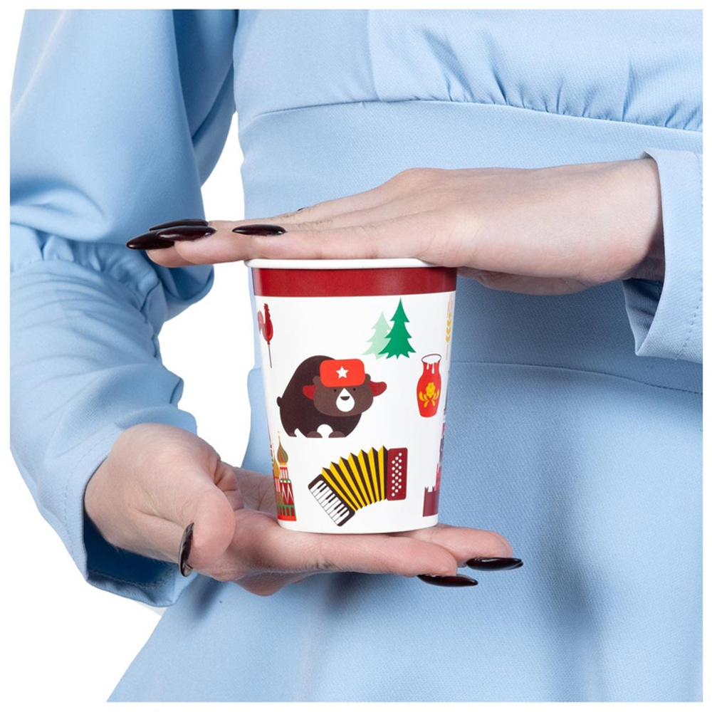 Стакан Русский Стиль 250мл 6шт