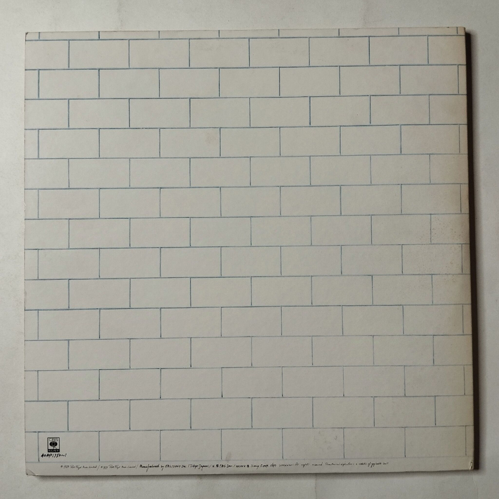 Винтажная виниловая пластинка LP Pink Floyd The Wall (Japan 1979) (No Obi) Goodbye Blue Sky