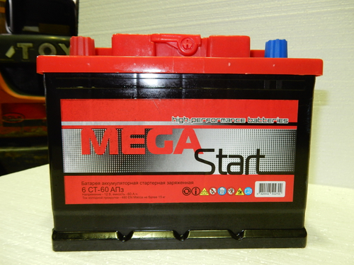 Аккумулятор 60 АПЗ MegaStart п.п. L+ (Калининград)