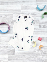 Песочник без рукавов Mjölk Sleep and Play Голубика