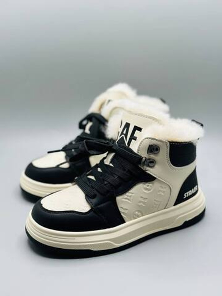 Детские кожаные зимние кроссовки Buba Gaf