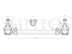 Тяга рулевая UNIO SSP-30096