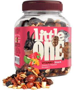 Литтл Уан Лакомство для грызунов Витамин С, банка 200гр