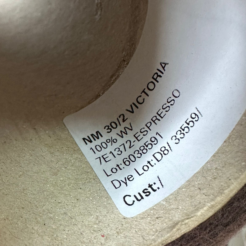 VICTORIA - Sudwollegroup; 100% меринос; 1500м/100гр, (2/30); col. 7E1372 espresso; цвет: темно-коричневый; S702