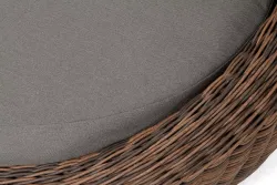 "Барселона" диван из искусственного ротанга трехместный, цвет коричневый