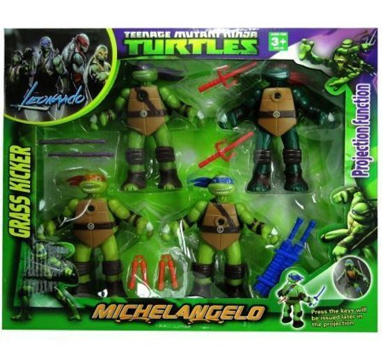 Набор Черепашки ниндзя 4в1