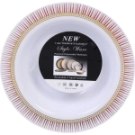 Тарелка суповая 19*4см «DOLCE VITA» в наборе 6шт, красная