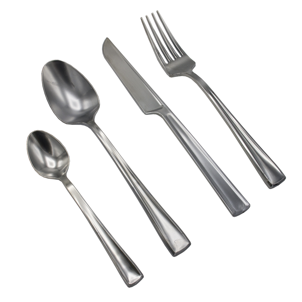 Одноразовые вилки 185мм 5.4гр металлик (50/1000шт)