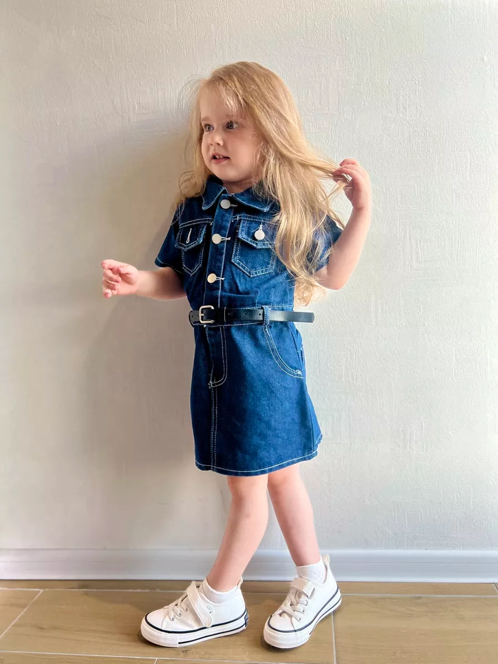 Платье джинсовое