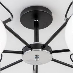 Citilux Стивен CL141271 Люстра потолочная Чёрная