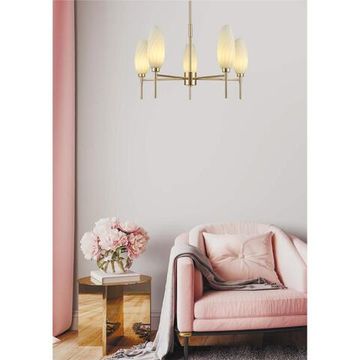 6518/5C MODERNI LN23 169 золотой Люстра потолочная G9 5*40W 220V SHIVON