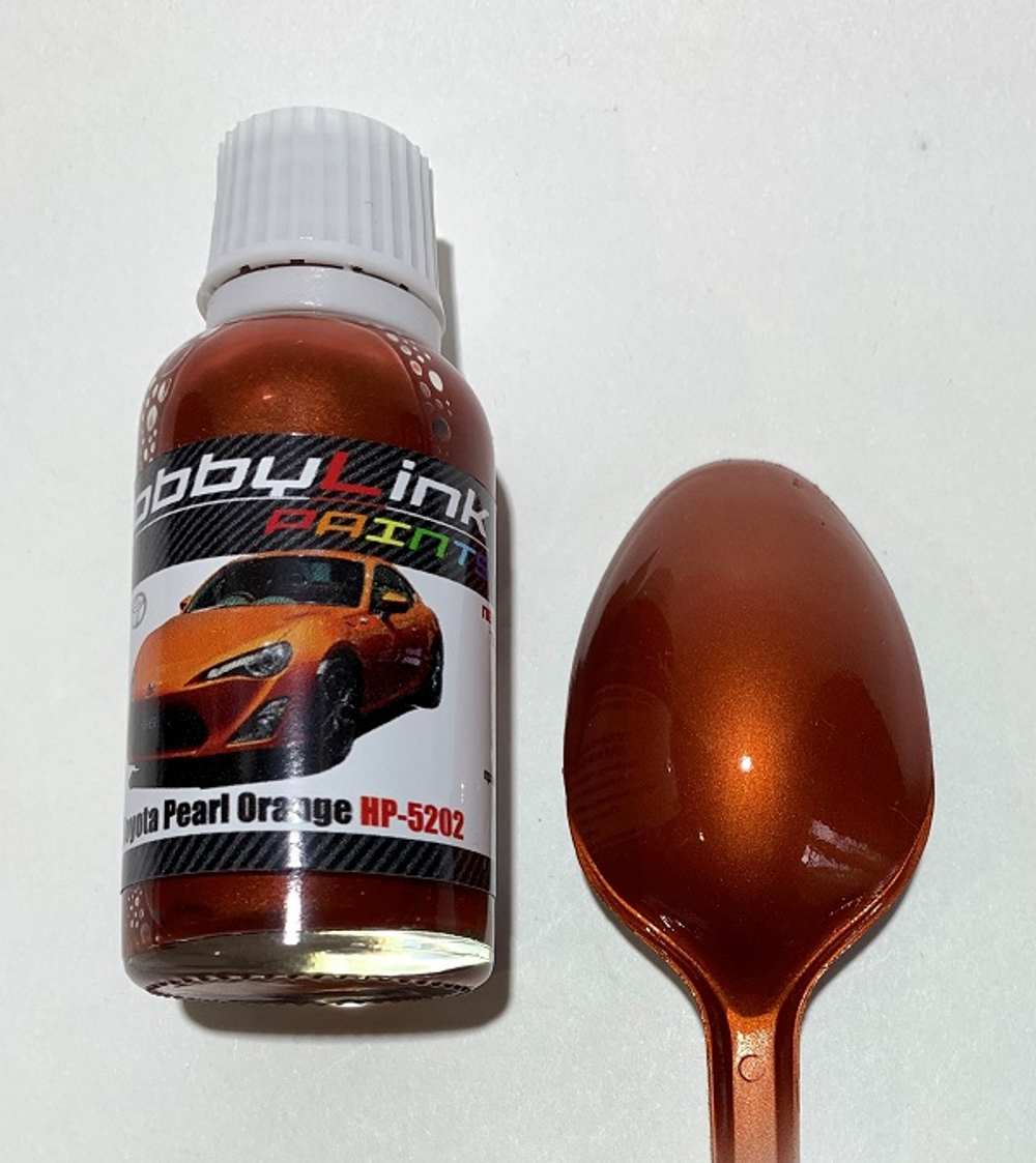 Краска лаковая HobbyLink Toyota Pearl Orange HP-5202