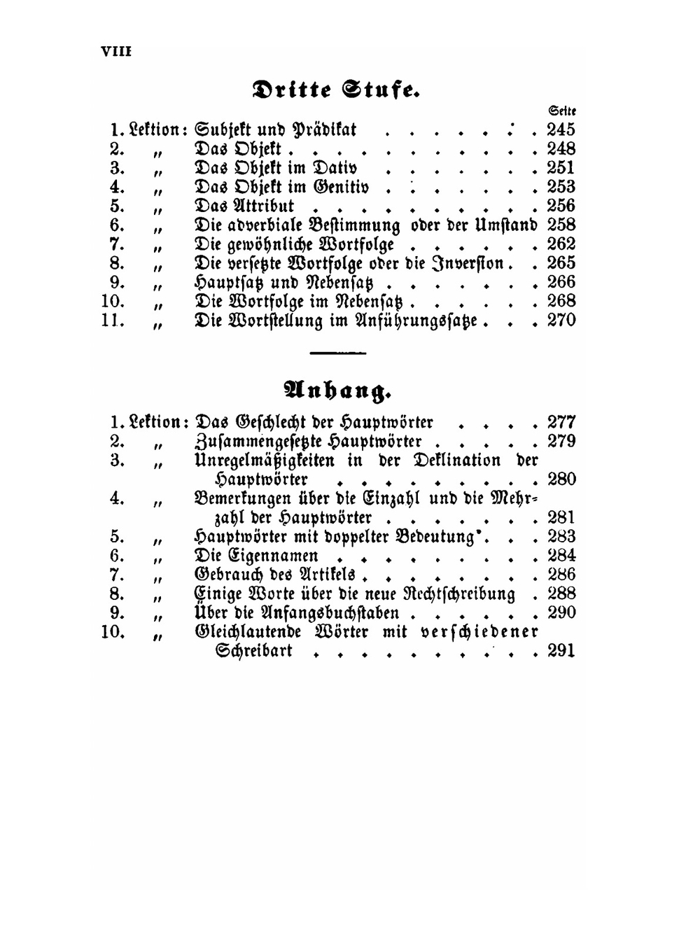 Deutsche Grammatik Für Amerikaner. Nach Einer Neuen Praktischen Methode | C. Wenckebach
