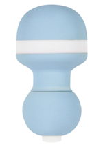Голубой мини-вибратор PIXIES MINI VIBE - 6 см. (Цвет: голубой)