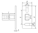Консоль вертикальная ТМС Rail MC15 - 30/20/1,8 - 200 мм