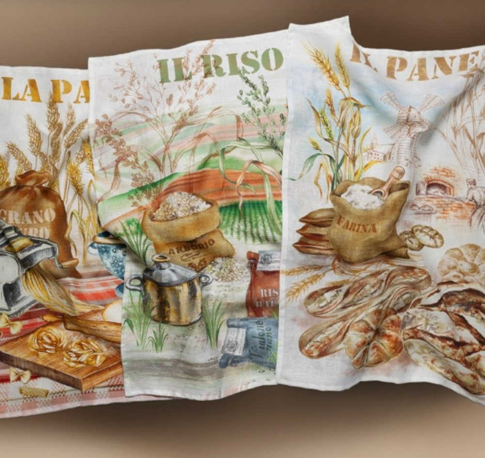 Кухонное полотенце 52х72см Servalli Riso рис