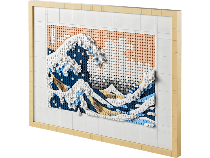 Конструктор Лего Art Большая волна в Канагаве | LEGO Art Hokusai – The Great Wave 31208, 1810 деталей (18+)