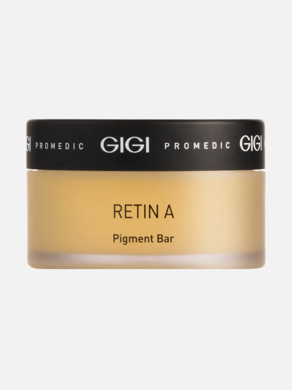 Мыло депигментирующее RA Pigment Soap bar в банке со спонжем анти-пигмент, GiGi, 100 гр