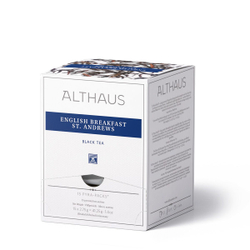 Чай черный Althaus English Breakfast St. Andrews Pyra Pack в пирамидках, 15 шт