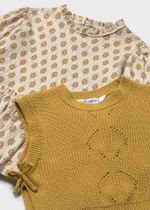 платье с жилеткой